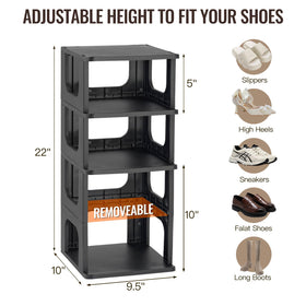 TRZZ removable partitions adapt for boots and heels