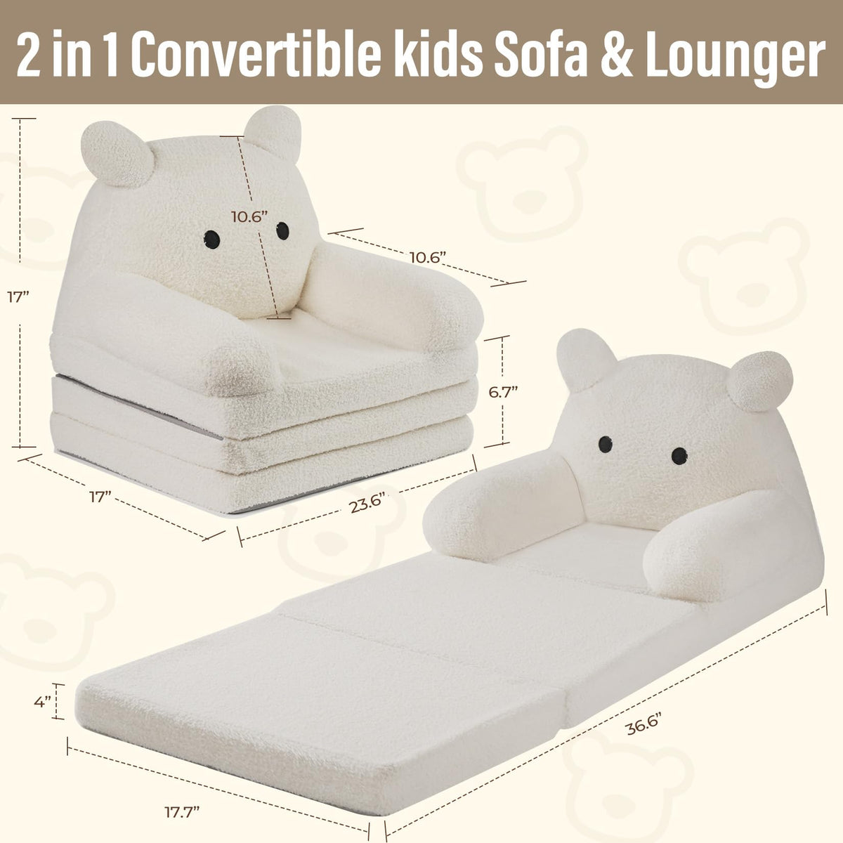Tsinglax toddler sofa lounger setup highlights versatile reading and play