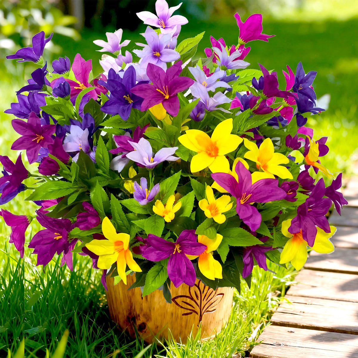 TSTWETO patio garden decor azalea bundles offer versatile styling.