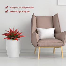 Ttranewsoo artificial agave plants two-pack for easy setup.