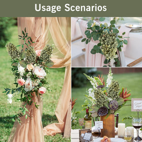 Soft, detailed petals by Ttranewsoo hydrangea create natural ambiance.