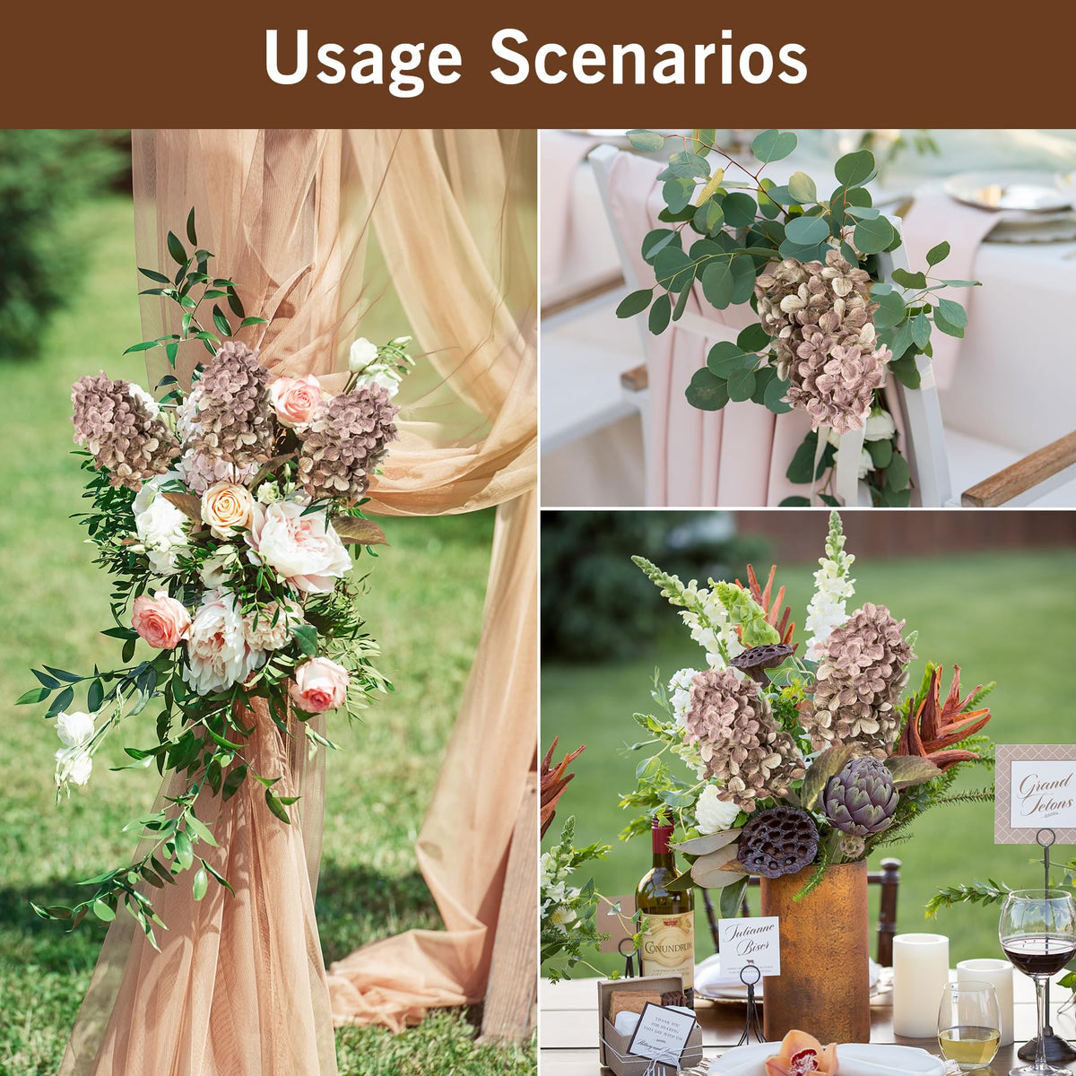 Ttranewsoo Hydrangea DIY bouquet idea for creative centerpieces
