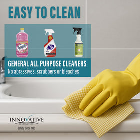 Tub Guard tub and shower safety finish adds traction on wet floors