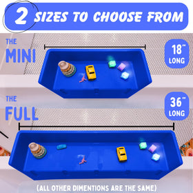 Tub Topper with 10 suction cups securing to tub surface