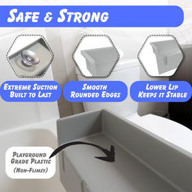 Tub Topper extended 3-feet play area enhances bath-time fun