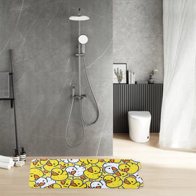 Tubozadi bath mat is machine washable for easy cleaning.