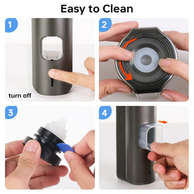 TuCao adhesive bracket enables easy wall mounting without drilling