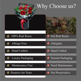 TUCCI FLORAL Ideal gift for Mother's Day and anniversaries