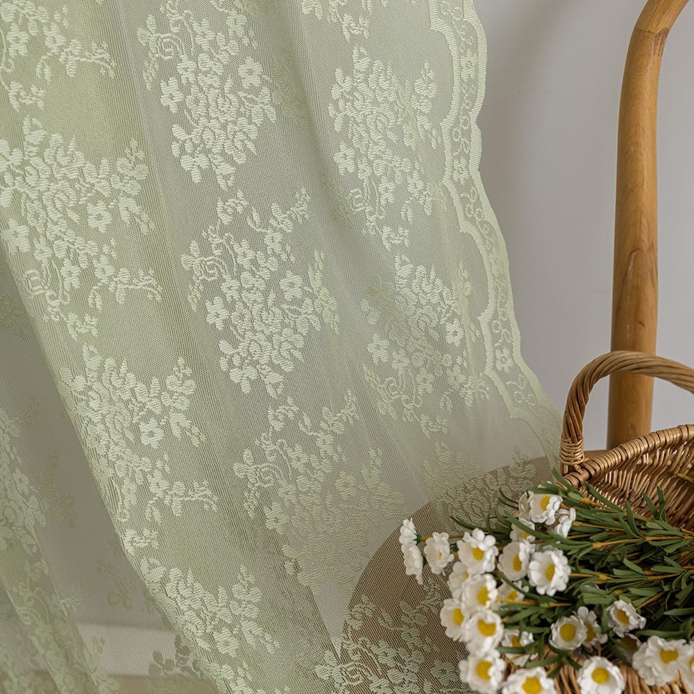 TUDECO scalloped edge detail enhances vintage charm and light diffusion.