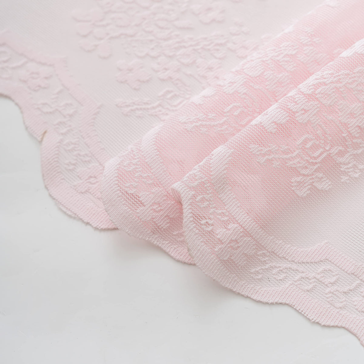 TUDECO vintage bathroom decor enhances springtime styling with soft pink tones.