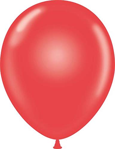 Tuf Tex 11-inch red balloons for vibrant party décor and versatile balloon garlands