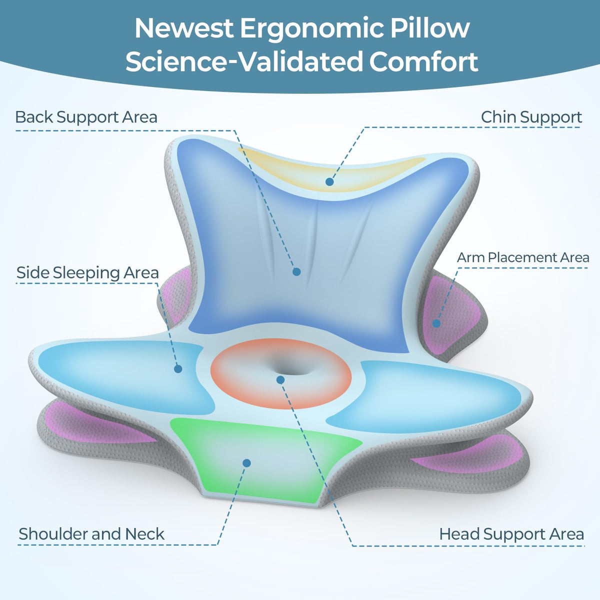 Tujami cooling ice-silk cover keeps you cool and promotes steady airflow while sleeping.