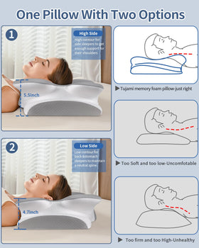 Tujami detachable machine-washable cover simplifies care and cleanup.