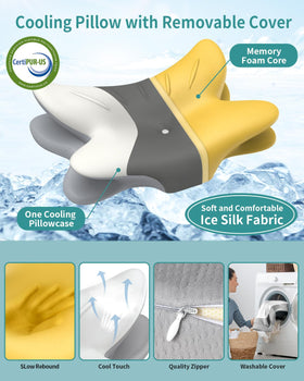Tujami neck pillow armrest zone enables relaxed arm placement