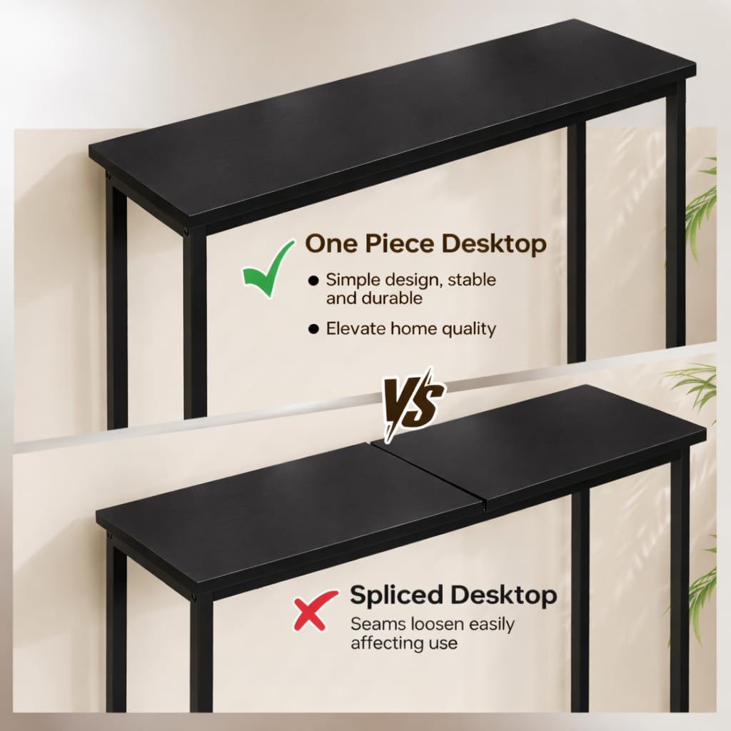 Tujurich durable metal frame with adjustable feet protects floors on uneven surfaces