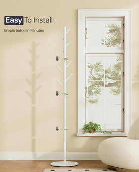Tujurich easy-assembly design with integrated hooks for durable setup.