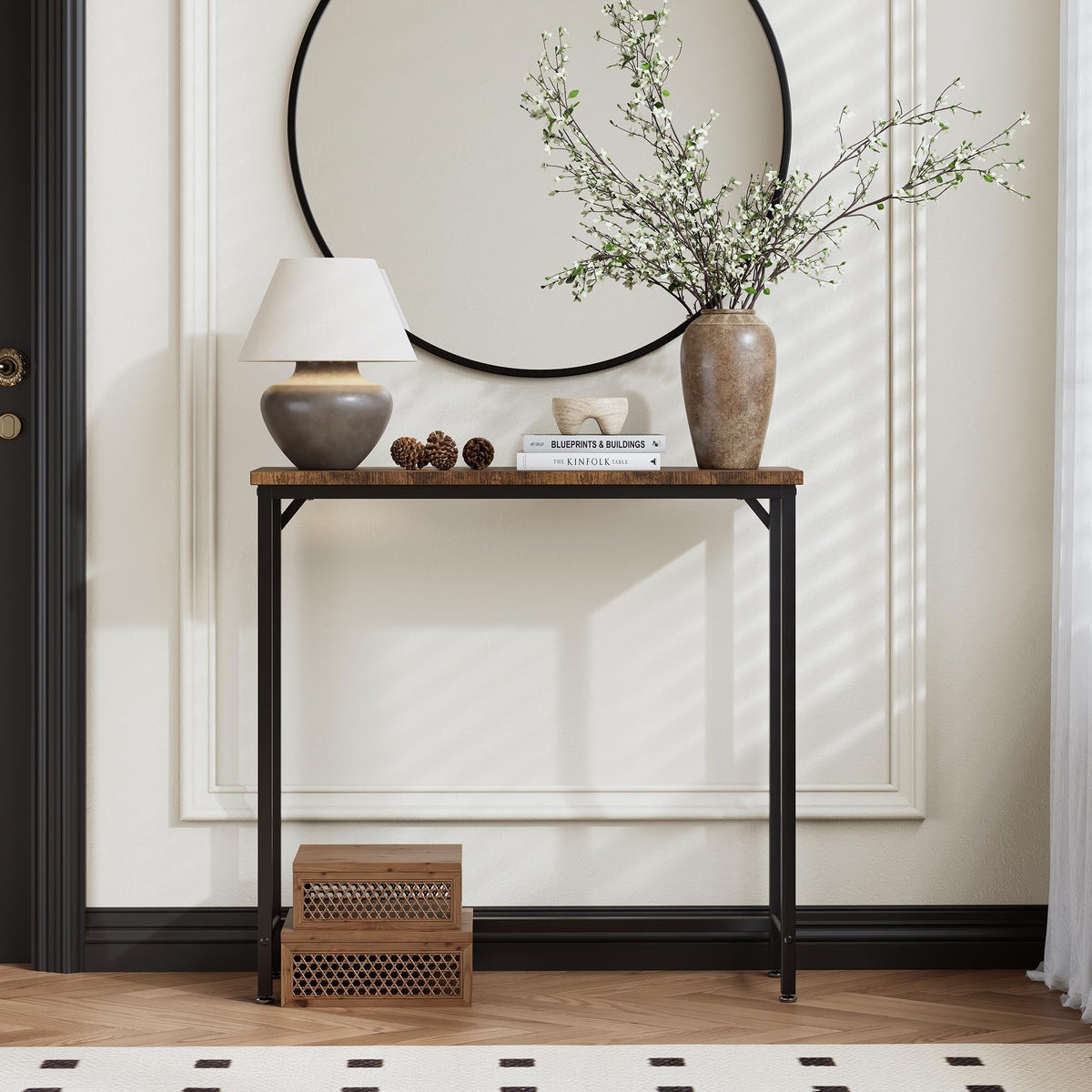 Tujurich space-saving design fits apartments, dorms, and any narrow room.