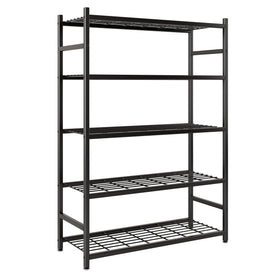 Tujurich 5-tier metal storage shelves ready for garage organization