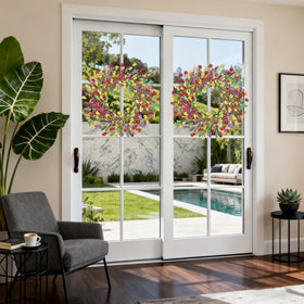 Tulvend wreath suited for indoor walls and windows display.