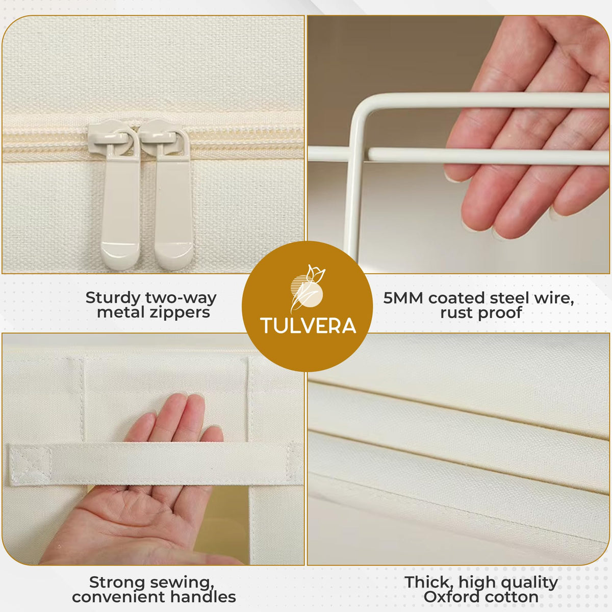 Tulvera dimensions 20x16x13 inches fitting standard closets neatly