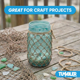 Tumbler Home mermaid party net decor enhances themed celebrations