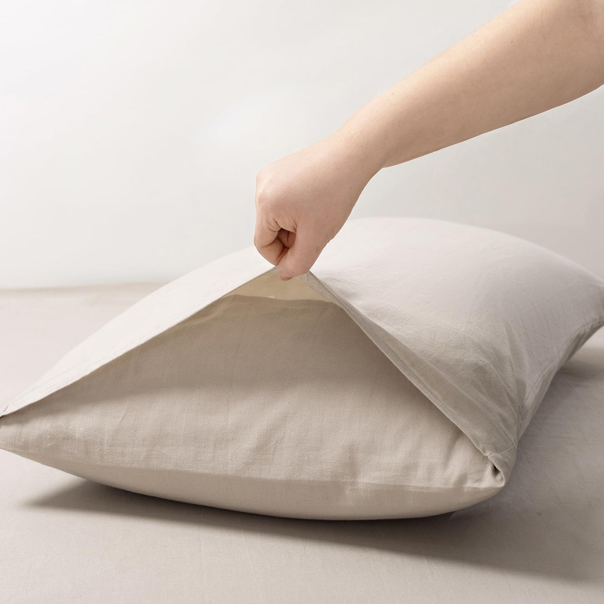 TUMEI breathable linen with moisture absorption for hot sleepers