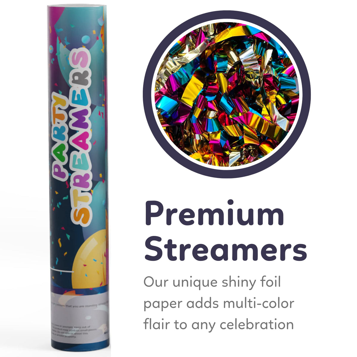 TUR Party Supplies glitter bomb confetti shooter adds sparkle to celebrations