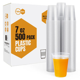 Turbo Bee 7oz disposable cups bulk-pack ready for fast event service