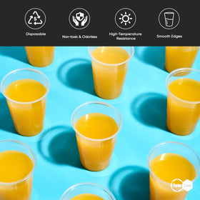 Turbo Bee rolled lip 7oz cups for comfortable sipping and spill-free occasions