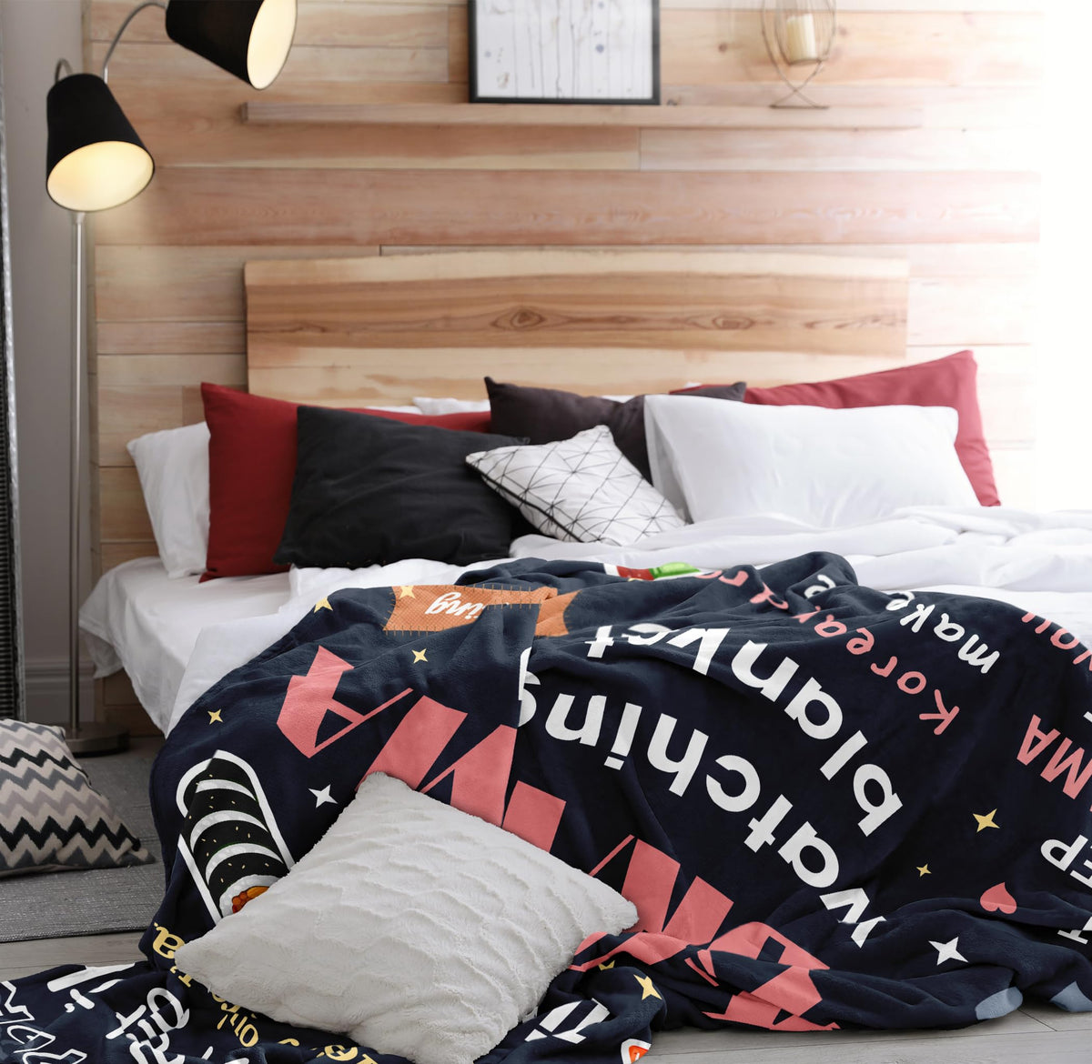 Turelos multiuse kdrama blanket for travel, study, or lounging.