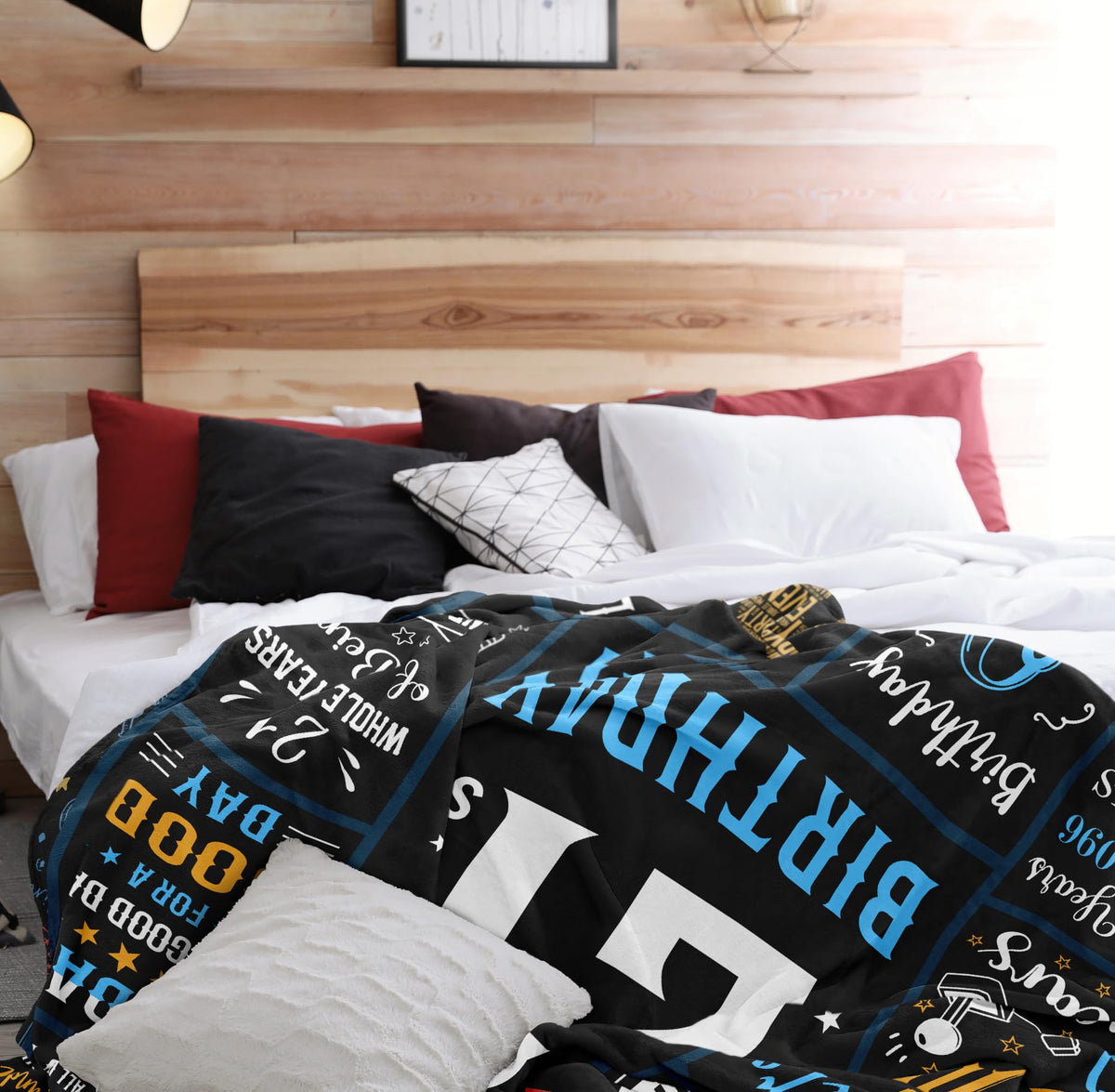 Turelos travel-friendly blanket ready for on-the-go warmth.