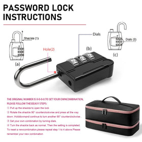 Turesmith travel-ready storage in a compact bag for trips.