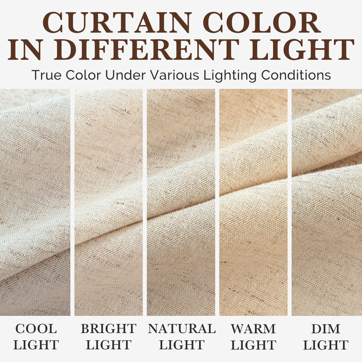 TURKIO machine-washable curtain for easy care after showers.