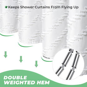 Turkio waterproof fabric curtain dries quickly after showers.