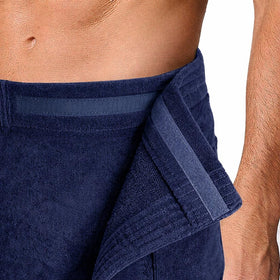 Turkish Linen body wrap navy packaging gift-ready presentation
