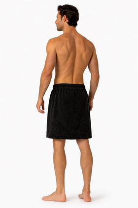 One-size design with elastic band ensures a customizable, snug wrap.