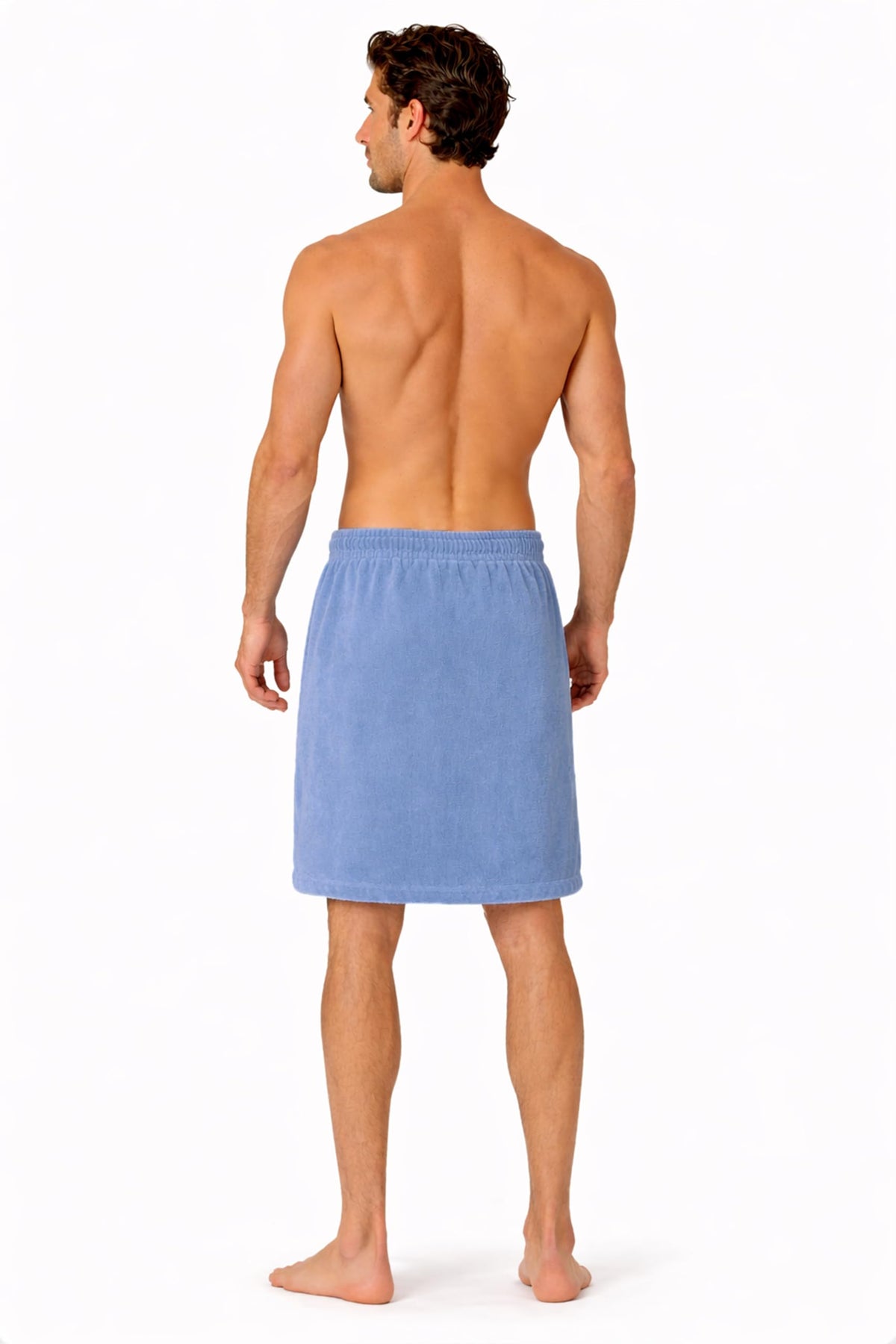 Turkish Linen terry velour interior with smooth exterior close-up for plush feel.