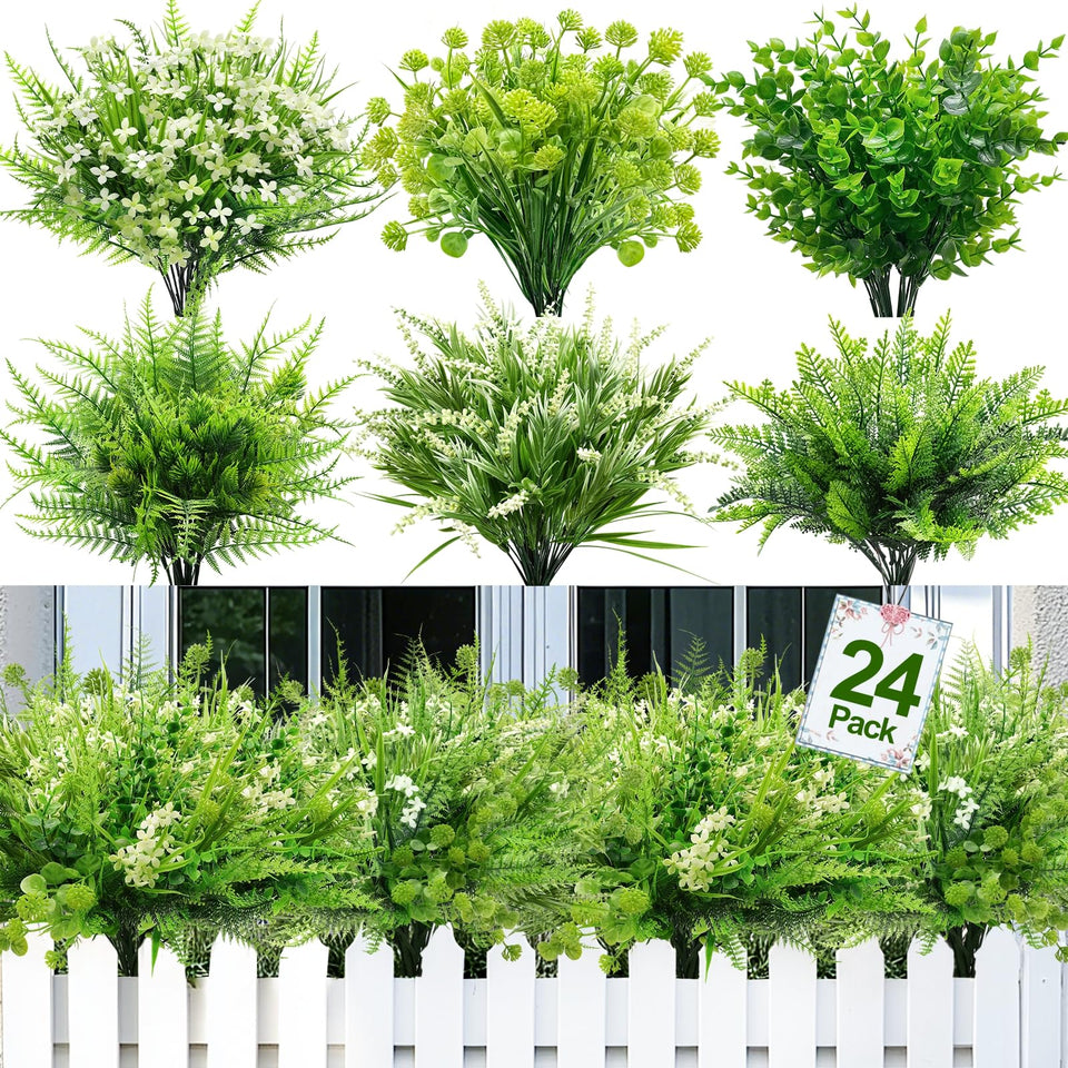 Turnmeon fern bundle for durable outdoor decor