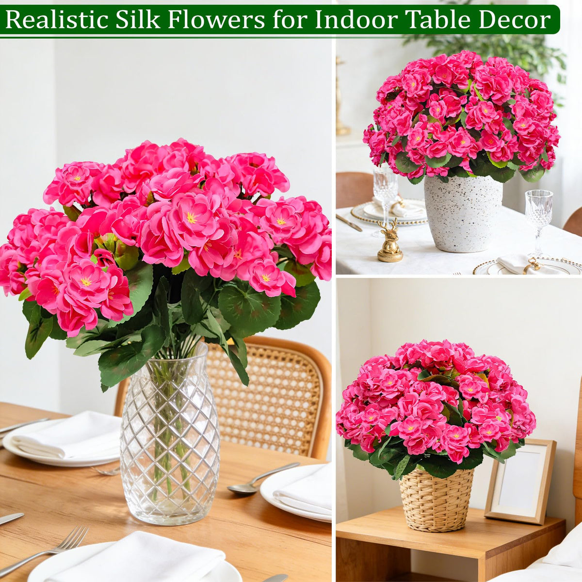TURNMEON geraniums sunlit pink blooms ideal for porches