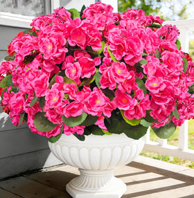TURNMEON geraniums waterproof decor suitable for year-round displays