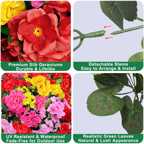 TURNMEON waterproof outdoor arrangement suits porches and patios year-round.