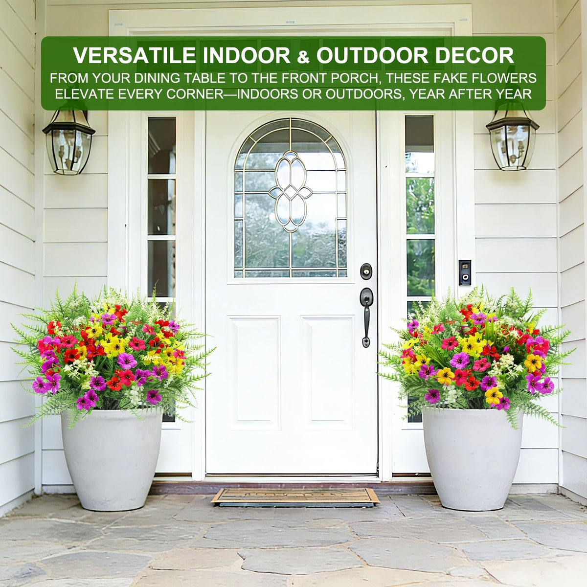 TURNMEON Boston fern lush green bundle for patio or living room display