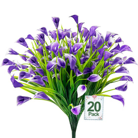 TURNMEON Calla Lily bundle for outdoor decor adds vibrant color with low maintenance.