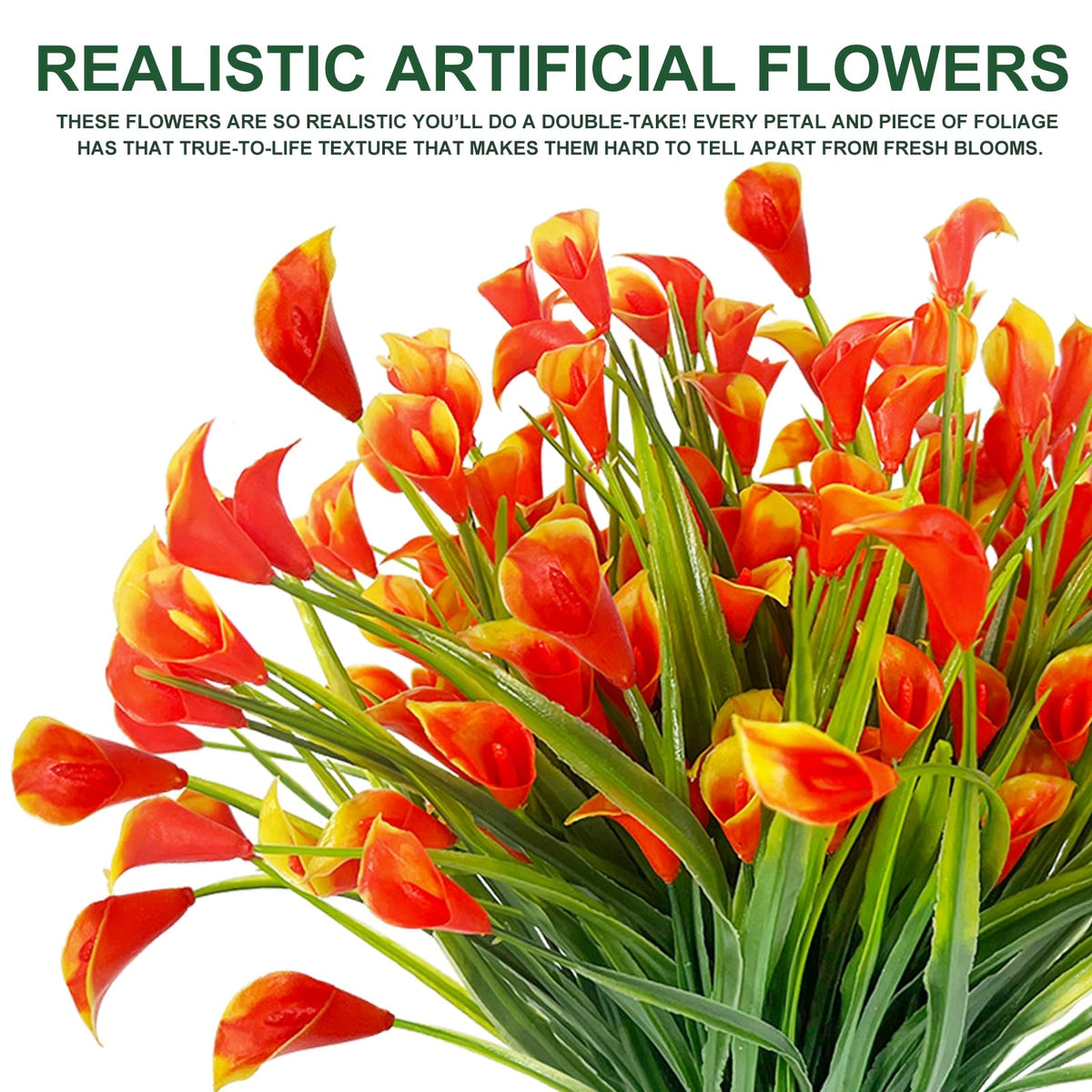 Turnmeon Calla Lily flexible branches adapt to DIY garden arrangements