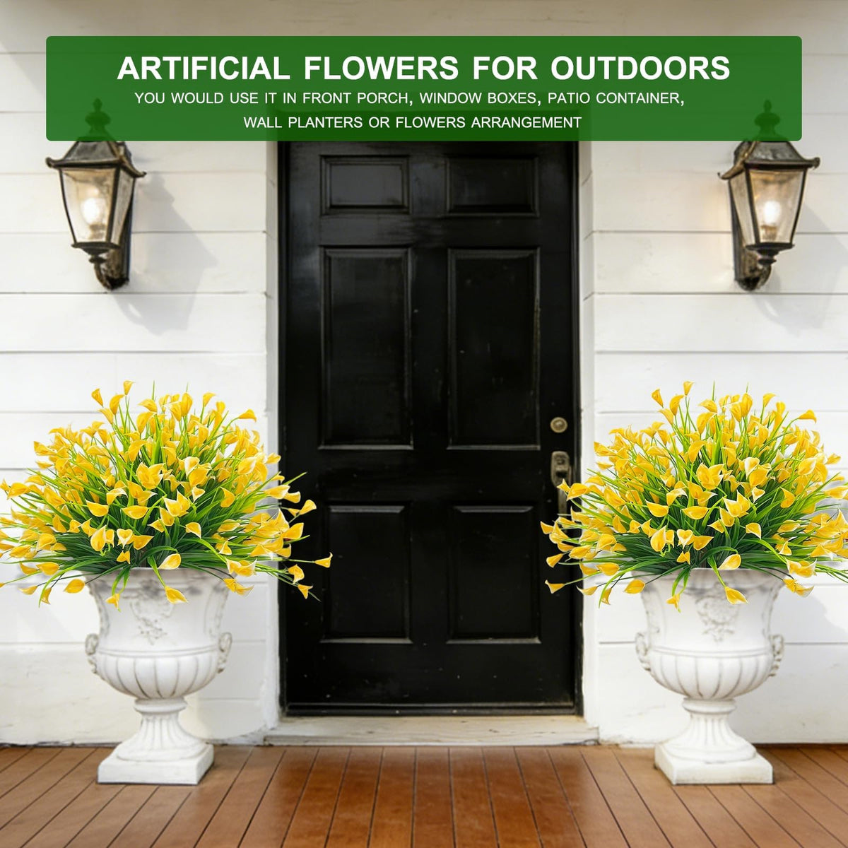 Turnmeon Calla Lily white bloom adds elegant indoor accents.