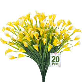 Turnmeon Calla Lily yellow bundle adds vibrant outdoor decor.