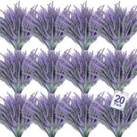 TURNMEON lavender outdoor bundle UV-resistant for sunlit porch display