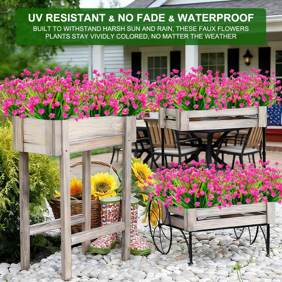 TURNMEON full 500-head arrangement creates lush greenery year-round