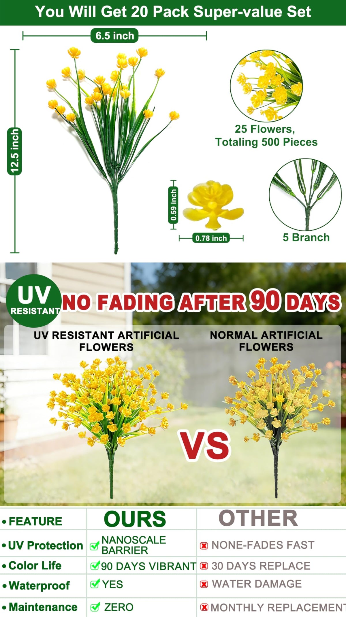 TURNMEON spring grass bundles provide bright, easy garden accents.