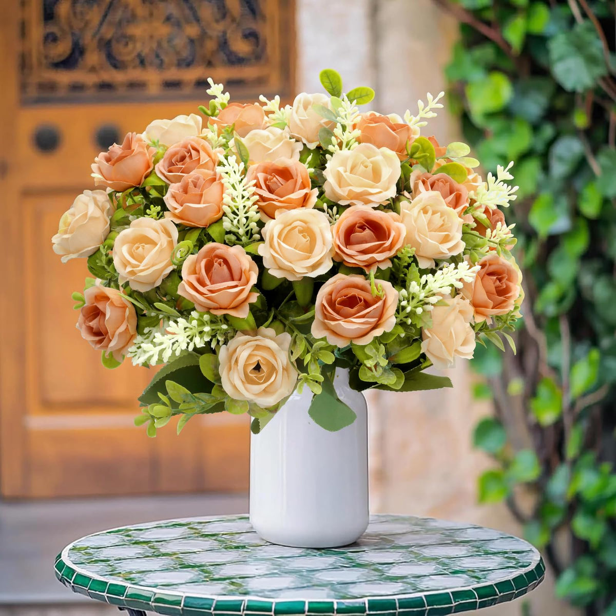 TURNMEON table centerpiece brings color without watering or replacement needs